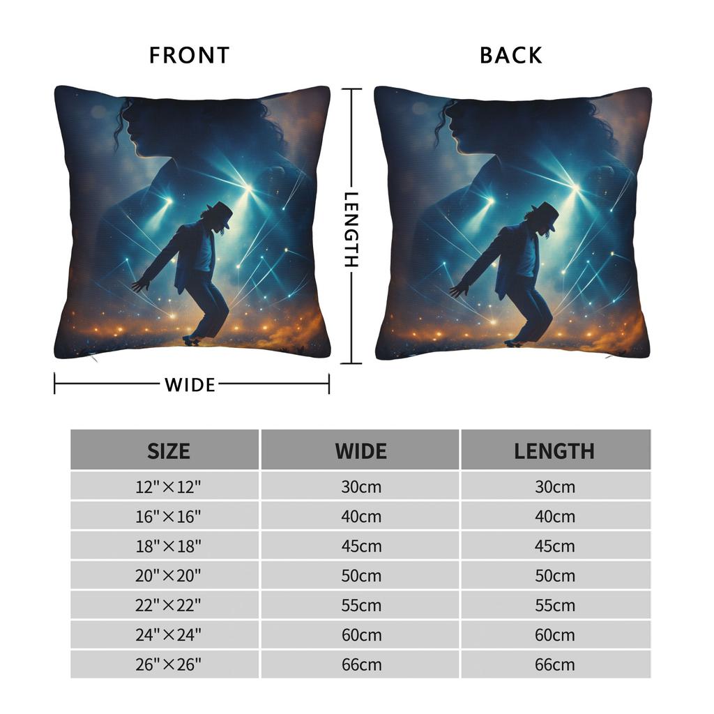 Singer M-Michaels Fanart Pillow Cover  Comfy Cushion Cover Funny Pillow Case For Sofa Car Home Decor