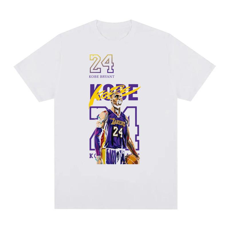 Tričko Kobe Cool Streetwear Muži Ženy Móda Hip Hop Pure Tričko Pánské Trička EU velikosti