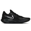 Nike Precision 6 Slip Resistant Abrasion Resistant Low Top Basketball Shoes Men's Black Silver IO7605-040(team741-)