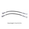 Upgraded Stainless Steel Braided Hoses Reliable & Noise Reducing Brake Hoses Vehicle Accessories H1717SSPAIR ZPN-41941