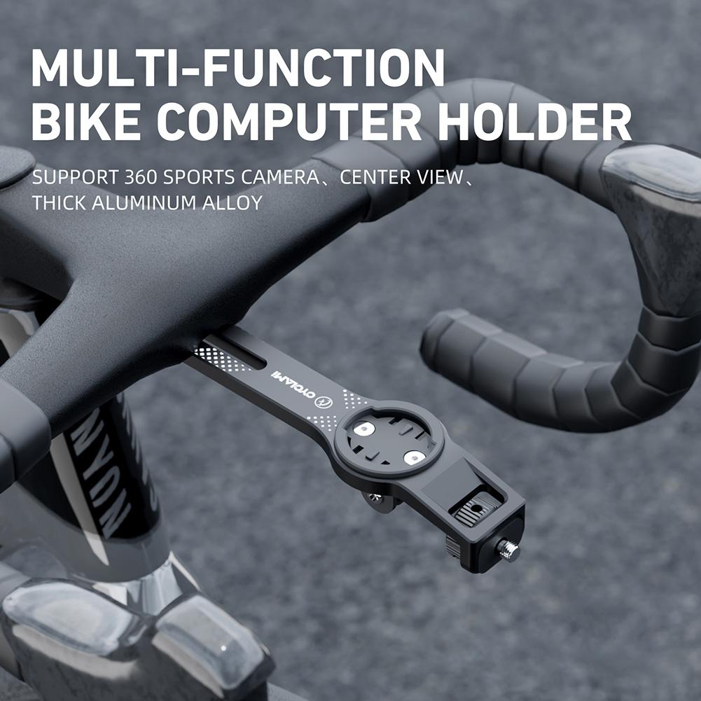 Bike Stopwatch Mount Aluminum Alloy Lightweight Bike Computer Stand Wear Resist Cycling Speedometer Mount for Bike Accessories