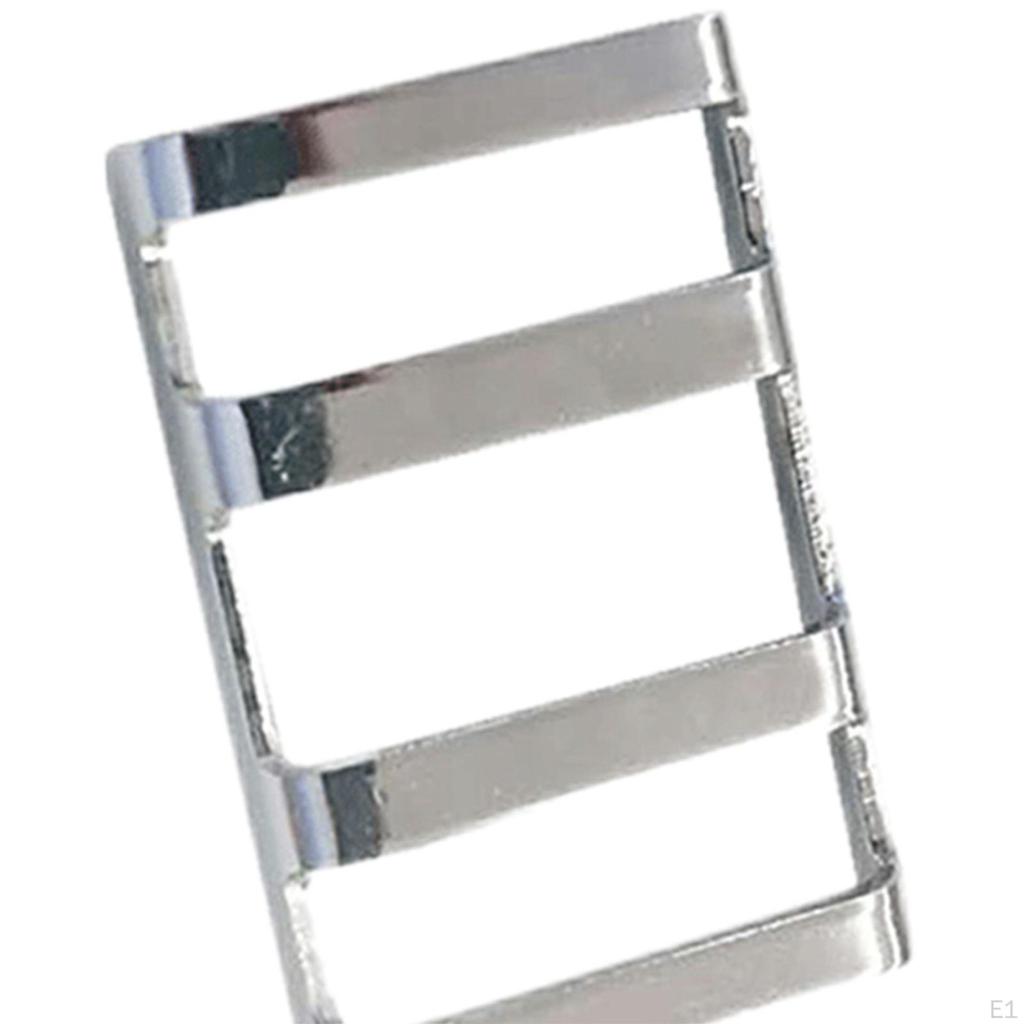 3x Pool-Sicherheitsabdeckung Schnalle Messinganker Edelstahl Langlebig 5/8" Boden für