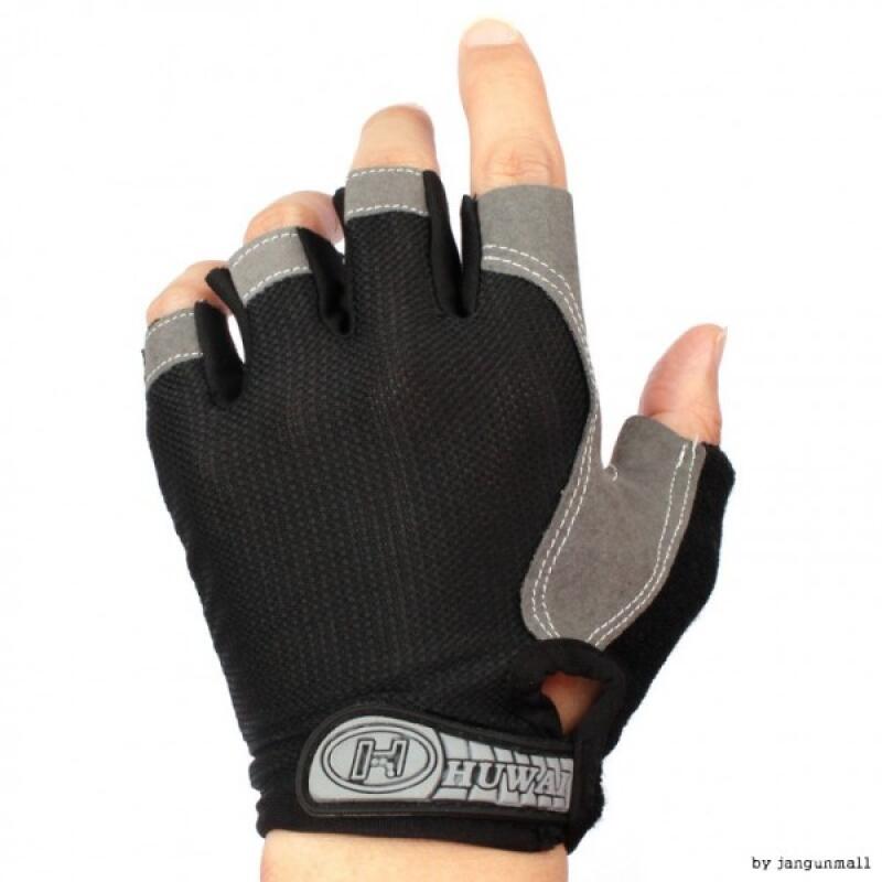 Breathable sports gloves and gym gloves XL