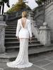 Elegant Rhinestone Beaded Suit Jacket and Skirt Two-Piece Set
