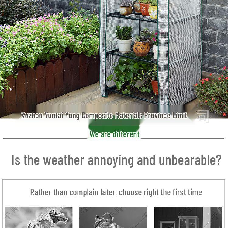 Complete Greenhouse Cover Set: Green Mesh & Transparent PVC Covers for Garden Accessories