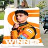 1pc Blanket Lando Norris1 Print Design, Lightweight Blanket for Sofa, Bed- Soft &Warm, Gift for All Seasons Like Christmas, Halloween