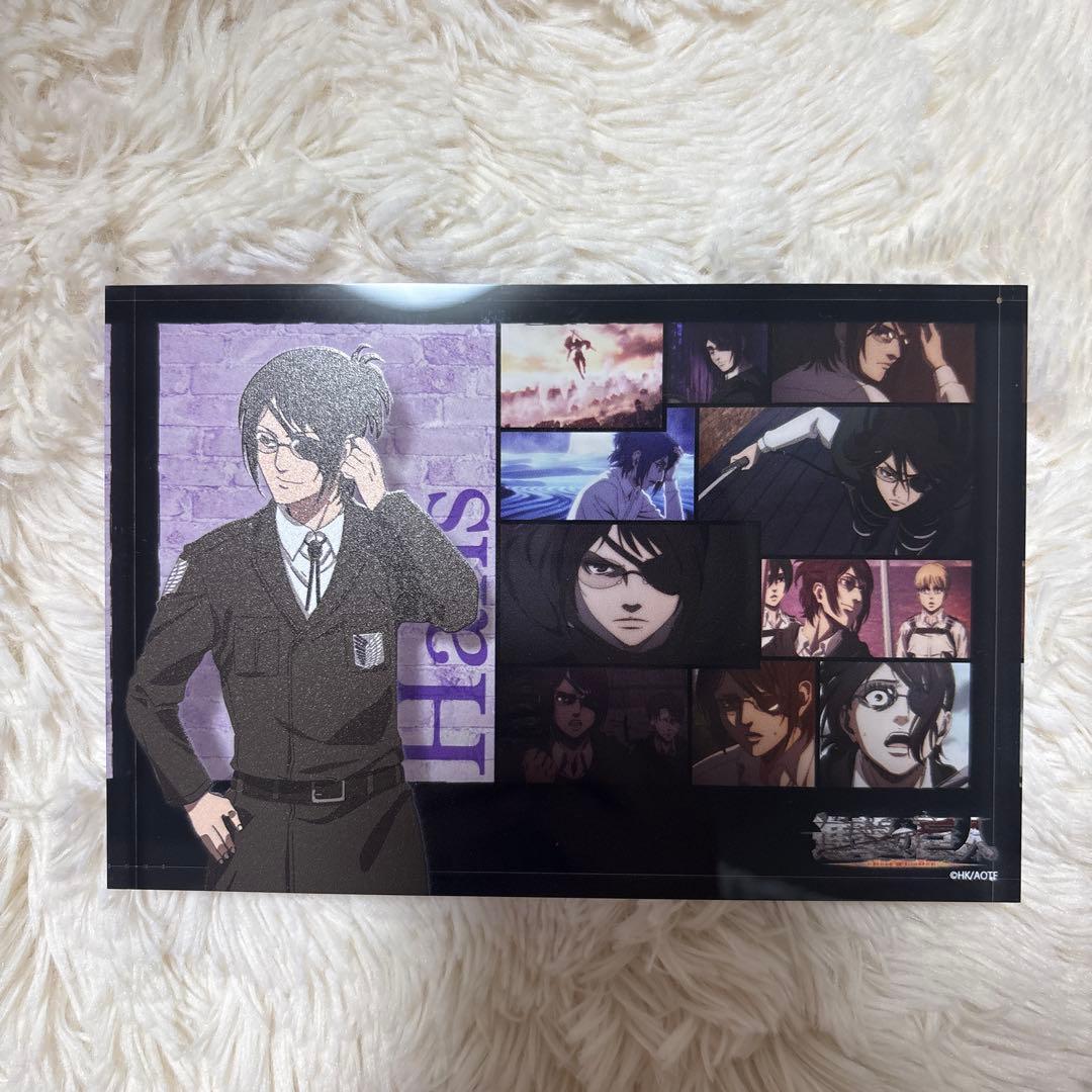 Used Attack on Titan Hanji Acrylic Block Akubro