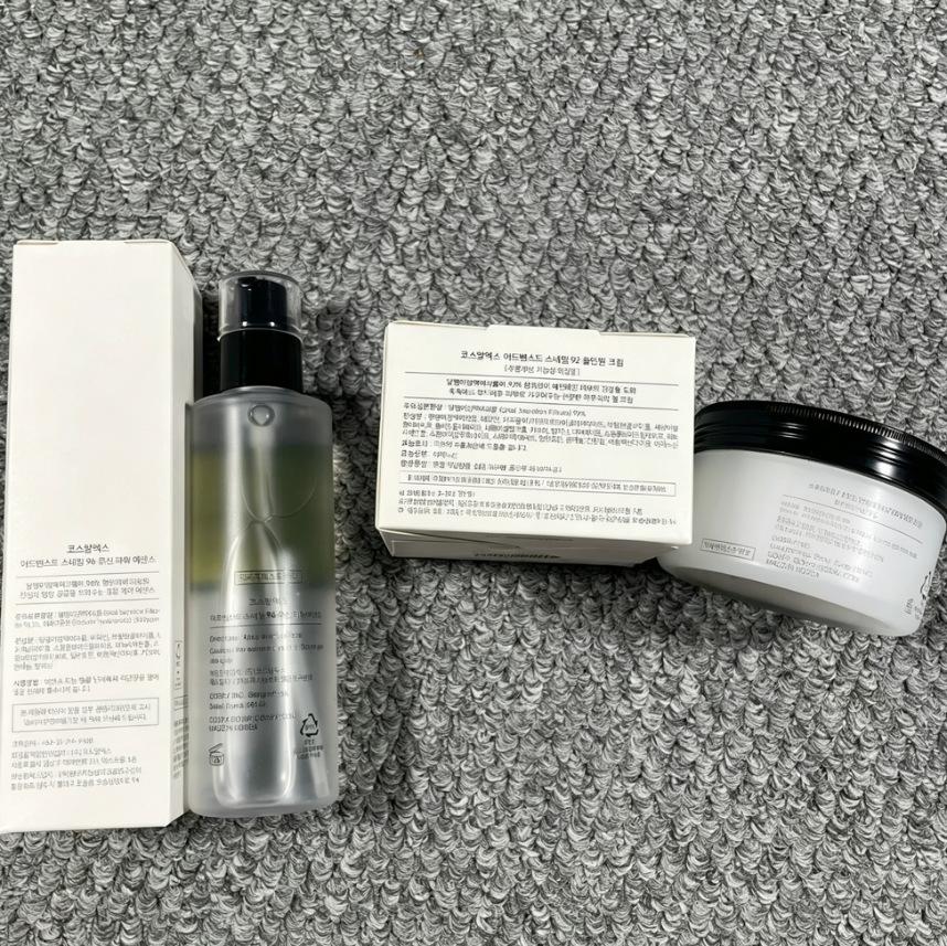 Snail 92 Cream 96 Essence BHA Amino Acid Cleanser Set Hydrating Repairing Moisturizer
