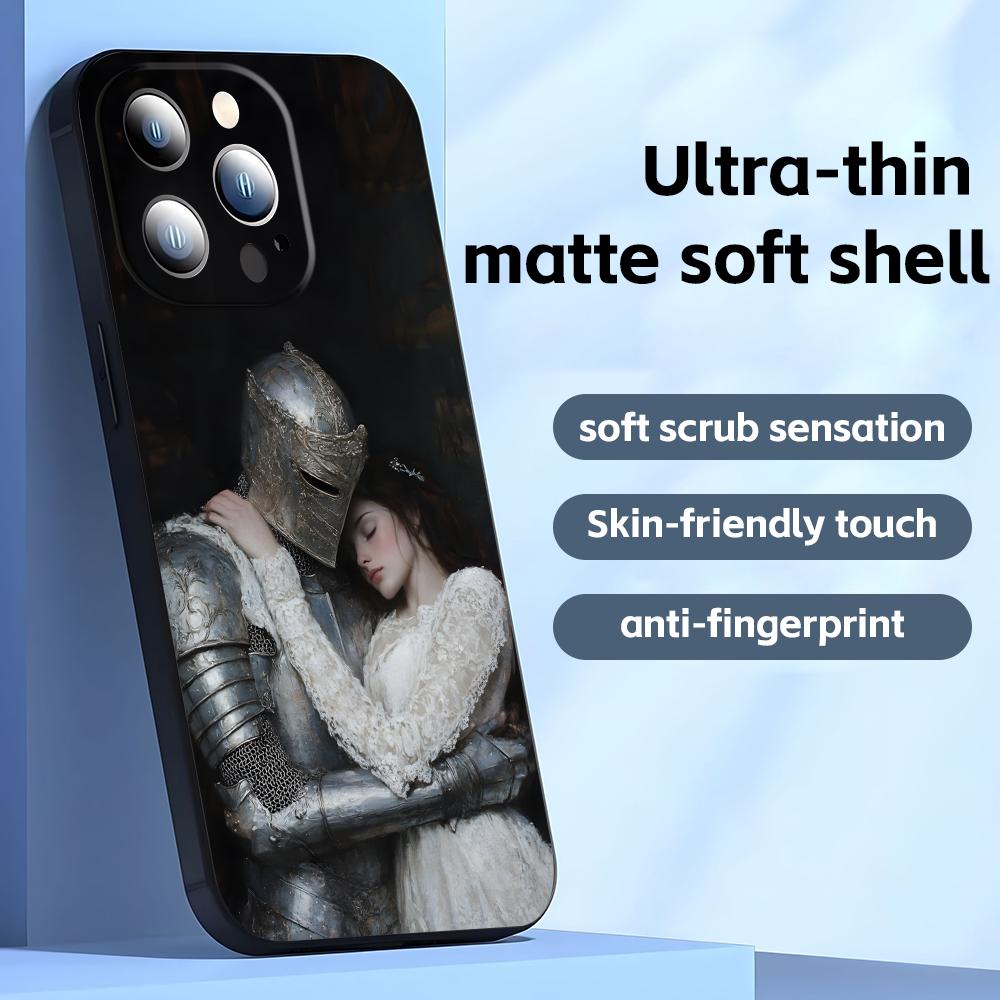 Renaissance Art Paintings  Phone Case For iPhone17 16 16e 15 14 13 12 11 Plus Mini Pro Max Soft black Shockproof Cover