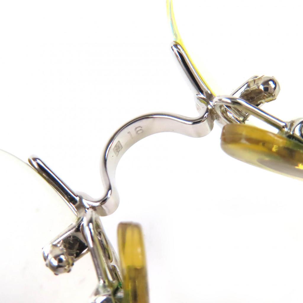 Grandes Gafas Cartier Trinity Montura de Dos Puntos Sin Montura Plata para hombre Usadas