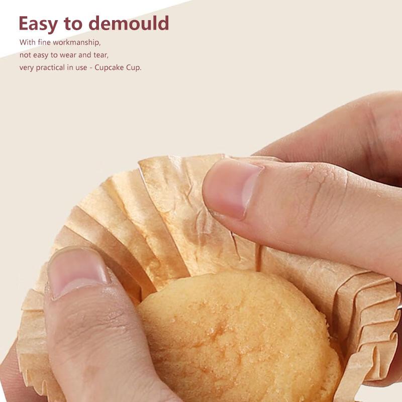 Rolled Edge Top Hat Cupcake Liners