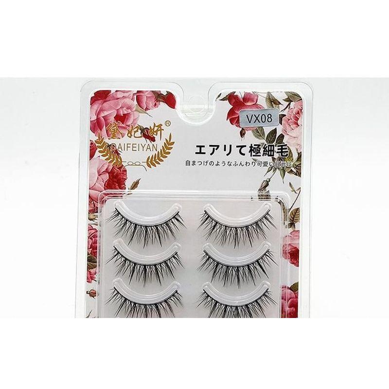 Lashie - Natürliche / Dichte Mehrfachpackung künstliche Wimpern
