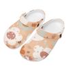 Allover Printed EVA Casual Clogs for Women Men Soft Sole Flexible Breathable Slip On Sandals Slippers Summer Daily Leisure Shoes
