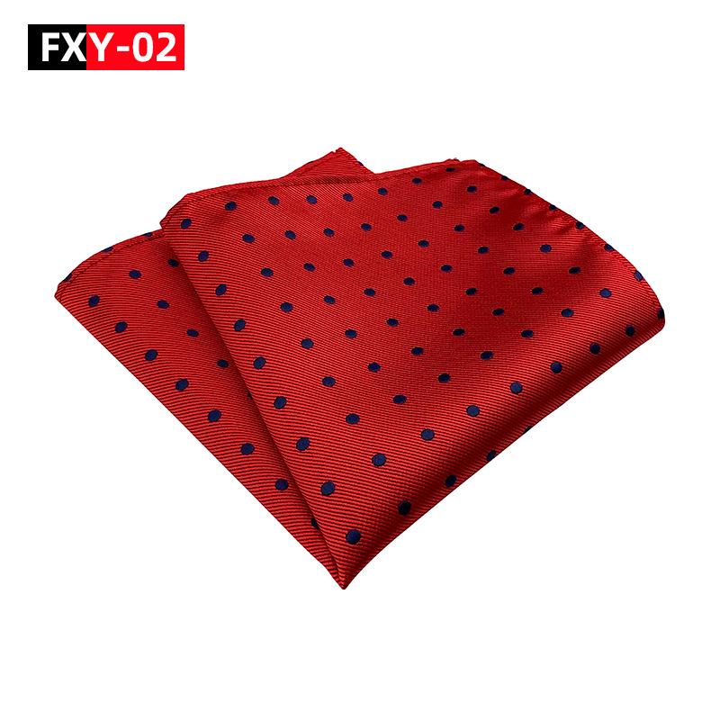 Men's Polka Dot Pocket Square Handkerchief - Stylish Suit Accessory