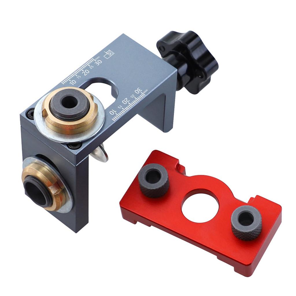 3-in-1 Aluminum Alloy Practical Durable Hole Opener Punch Locator Wood Drilling Accessory Drill Guide Hardware Tools Set Hole Puncher 3-in-1 Aluminum Alloy Practical Durable Hole Opener Punch Locator Wood Drilling Accessory Drill Guide Hardware Tools Set Hole Puncher