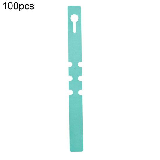 100 STK Gjenbrukbare vanntette PVC plantehagemarkører for hage