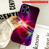 2DFlat Cosmic Spiral Galaxy Space Wallpapers All Inclusive Film Hard iPhone Case, Compatible with iPhone 18 Pro Max 17 16 15 14 13 12 11