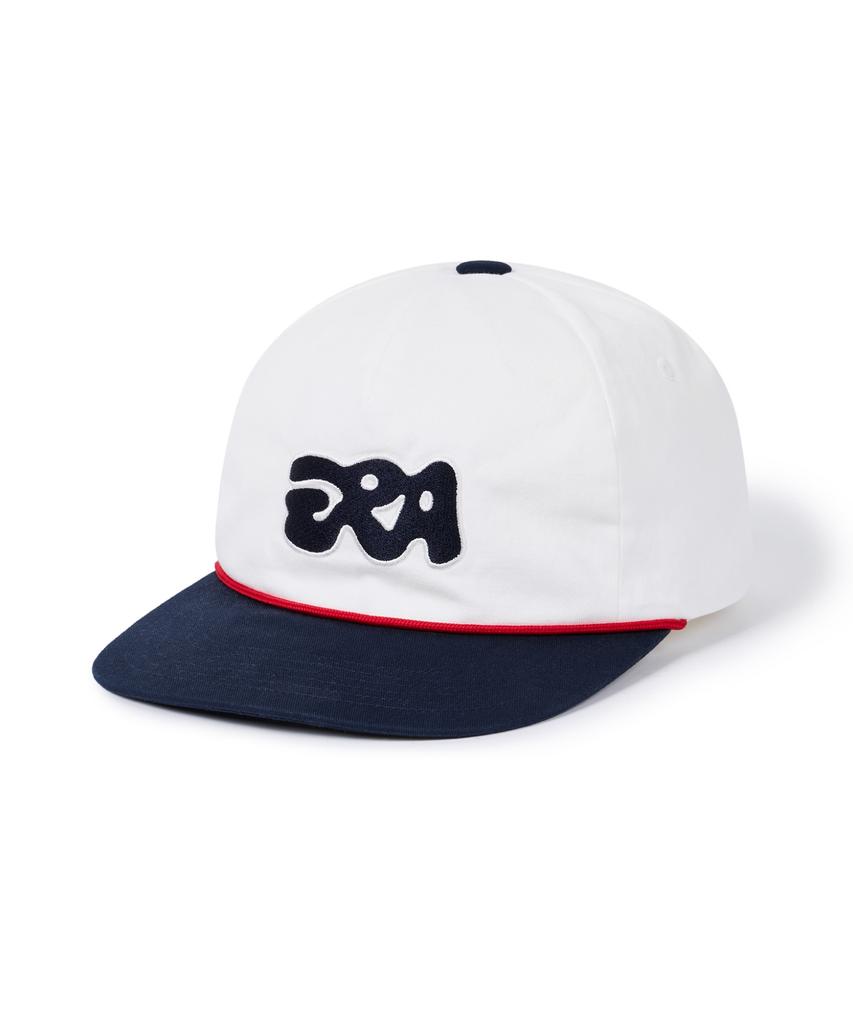 ERA Unisex Era Bubble Logo Cap - White Navy