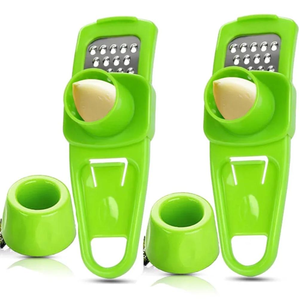 1/3pcs Garlic Press Crusher Manual Mincer Chopping Tool Home Garlic Masher Kitchen Ginger Garlic Grinding Grater Kitchen Tools