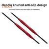 Hook Pick Set Puller Remover with Non-Slip Handle High Durability Detachable Design Portable Car Auto Oil Seal Pick Tool Set