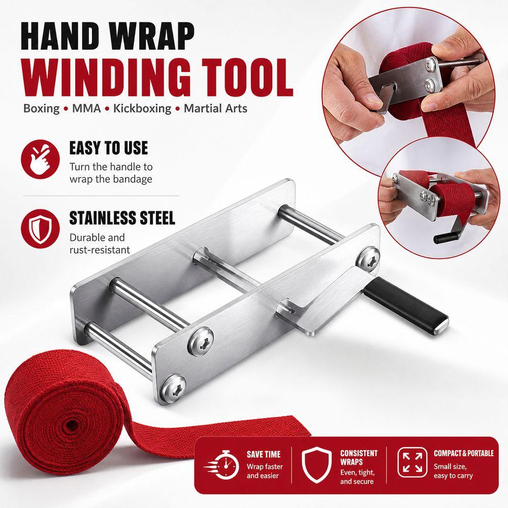 Manual Operation Hand Wrap Roller Quick Winding Quick Winding Equipment For Martial Arts Training