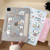 Милый чехол для планшета Chiikawa iPad Air 10,9/11/13 дюймов Mini 6/7 с подставкой, функцией сна, дизайн с боковым откидыванием