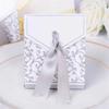 100PCS Wedding Favours Birthday Party Favor Bags Gold Sliver Flower Candy Boxes Bag Sweet Cake Gift Decorations