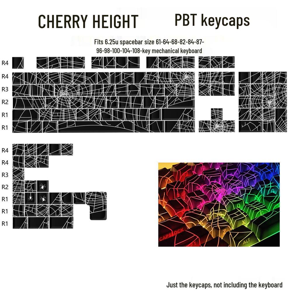 "Macchiato Cherry Blossom Contour Keycap for Wooting Keyboard"