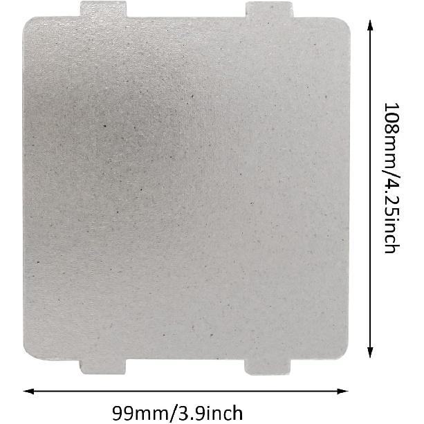 Honbay 2PCS 99x108mm/3.9x4.25inch Waveguide Cover Microwave Oven Mica Sheet