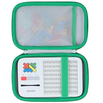 Geeker GiiKER Super Blox Quebra-cabeça de geometria analógico controlado digitalmente verde se encaixa no estojo de armazenamento Lebakort (Caixa branca)
