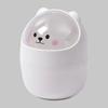 With Lid Storage Bin Cute Cartoon Garbage Storage Bucket Trendy Wastebasket Desktop  For Home