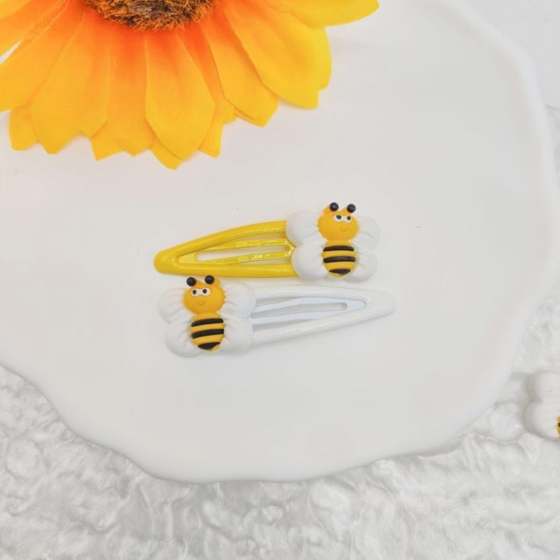 5pcs Soft Silicone Hairpins For Girls Slip Comfortable Party School