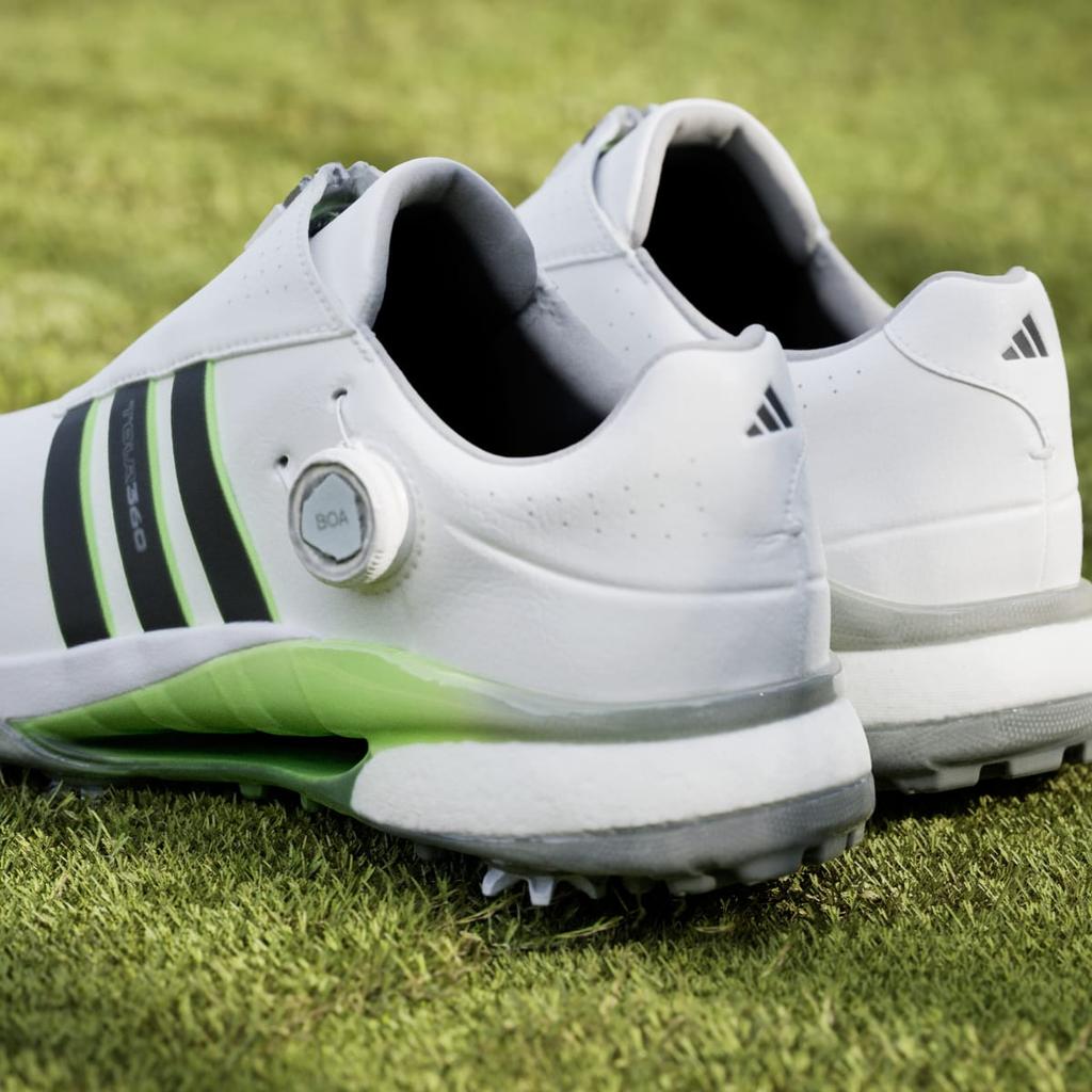 adidas Tour360 24 BOA IF0251 Men's Performance Sports Shoes Cloud White / Core Black / Green Spark