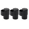 3PCS Sax End Plug Tenor Curved Neck Dustproof Anti Fouling Saxophone End Cap Plug for Practice
