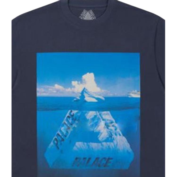Palace Berg-Ferg T-shirt Navy Unisex Streetwear P21TS183