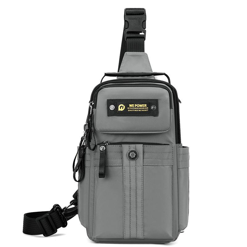 WEPOWER Bolsa Multifuncional para Deslocamento ao Ar Livre - Transversal de Ombro Duplo ou Simples Conversível para Uso Versátil