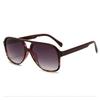 Fashion Vintage Retro 70s Sunglasses for Women Men Classic Large Square Frame Trendy Multicolor