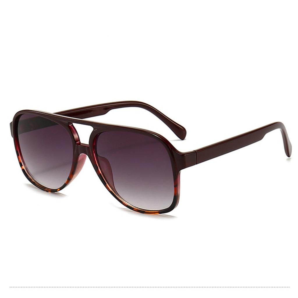 Fashion Vintage Retro 70s Sunglasses for Women Men Classic Large Square Frame Trendy Multicolor