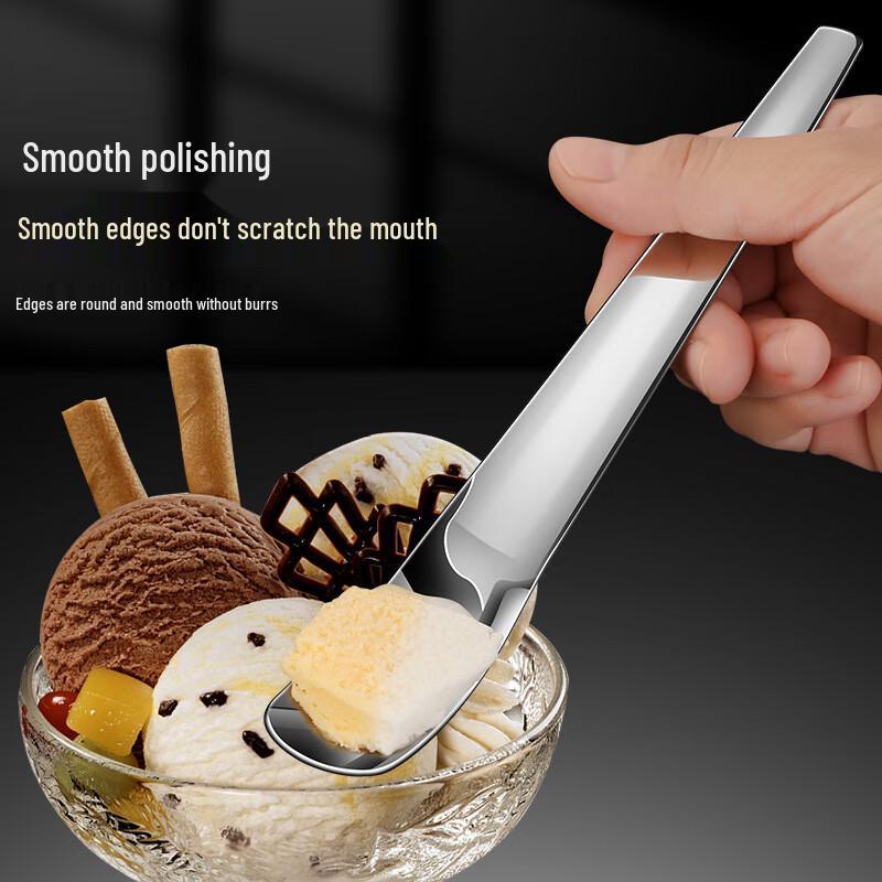 ZISIZ 304 Edelstahl Dessertlöffel Set