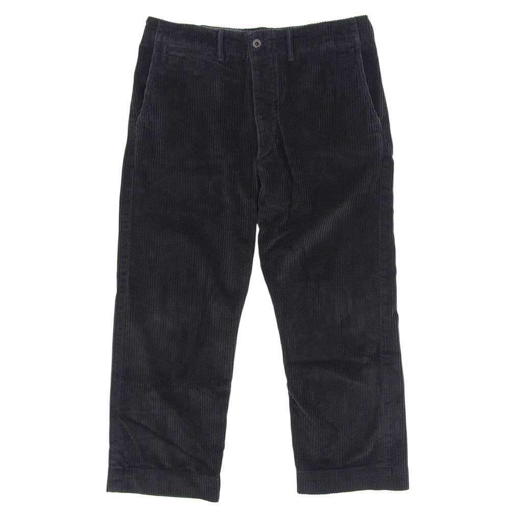 RRL Men's Corduroy Officer's Pants, Black, Size 32x30 Bottoms 32x30 blackUsed