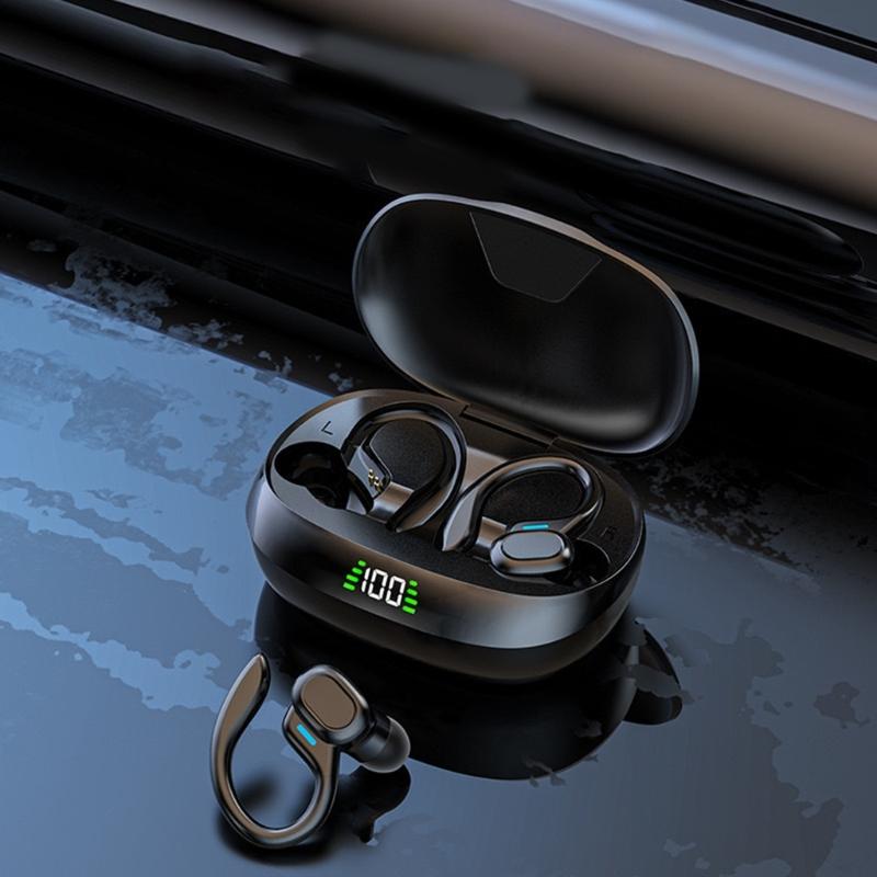 Wireless Earbuds, Sports Bluetooths Headphones, 40Hrs Playtimes Ear Buds with LED Power Display, Noise Cceling Headsets, Earphones for Workout/Running