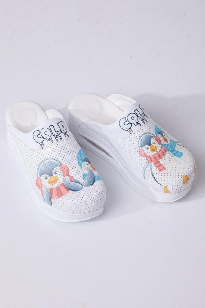 Ortopedické dámské zdravotní dřeváky - protiskluzové, pohodlné