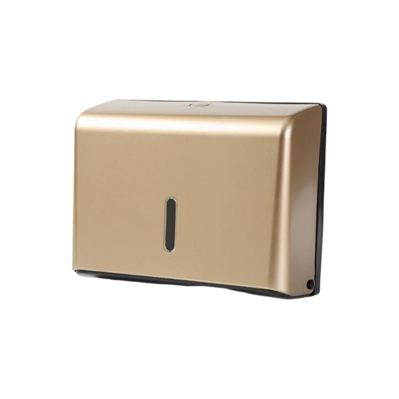 Waterproof Plastic Tissue Dispenser Wall Mounted Space Saving Designs Tissue Box Holder Large Capacity for Bathroom