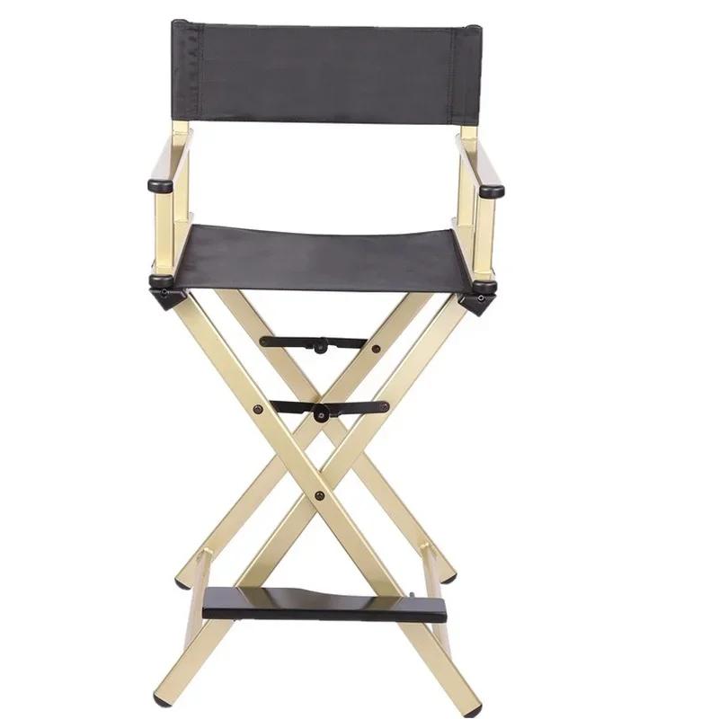 Professional Makeup Artist Directors Aluminum Chair Lightweight Foldable