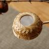 Handgefertigter Teefilter Traditioneller Bambus Rattan Teelöffel Teefilter Teesieb Teeraum