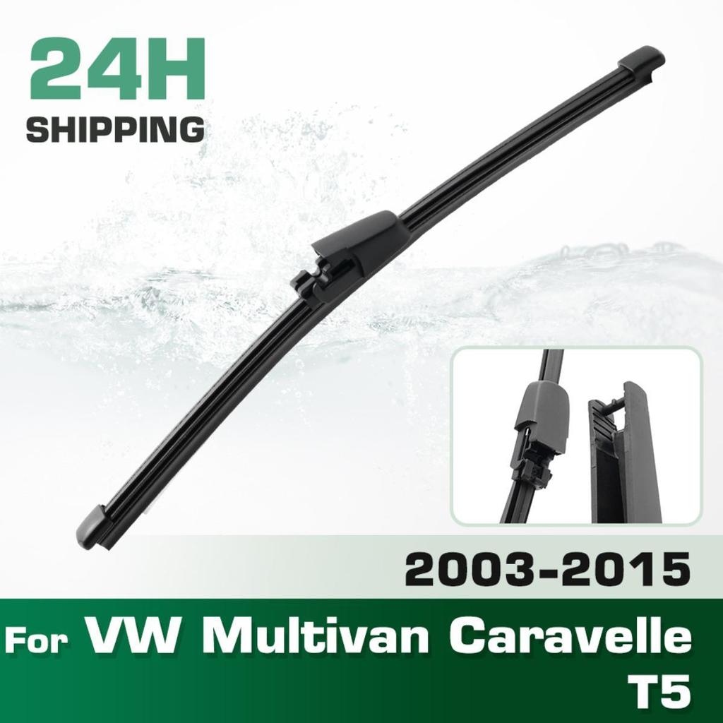 Rear Windshield Wipers Blades,Premium All-Season Wiper Blades Replacement For VW Multivan Caravelle T5 2003-2015