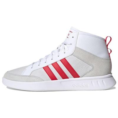 Court80s Mid Weiß/Grau/Rot FY2731