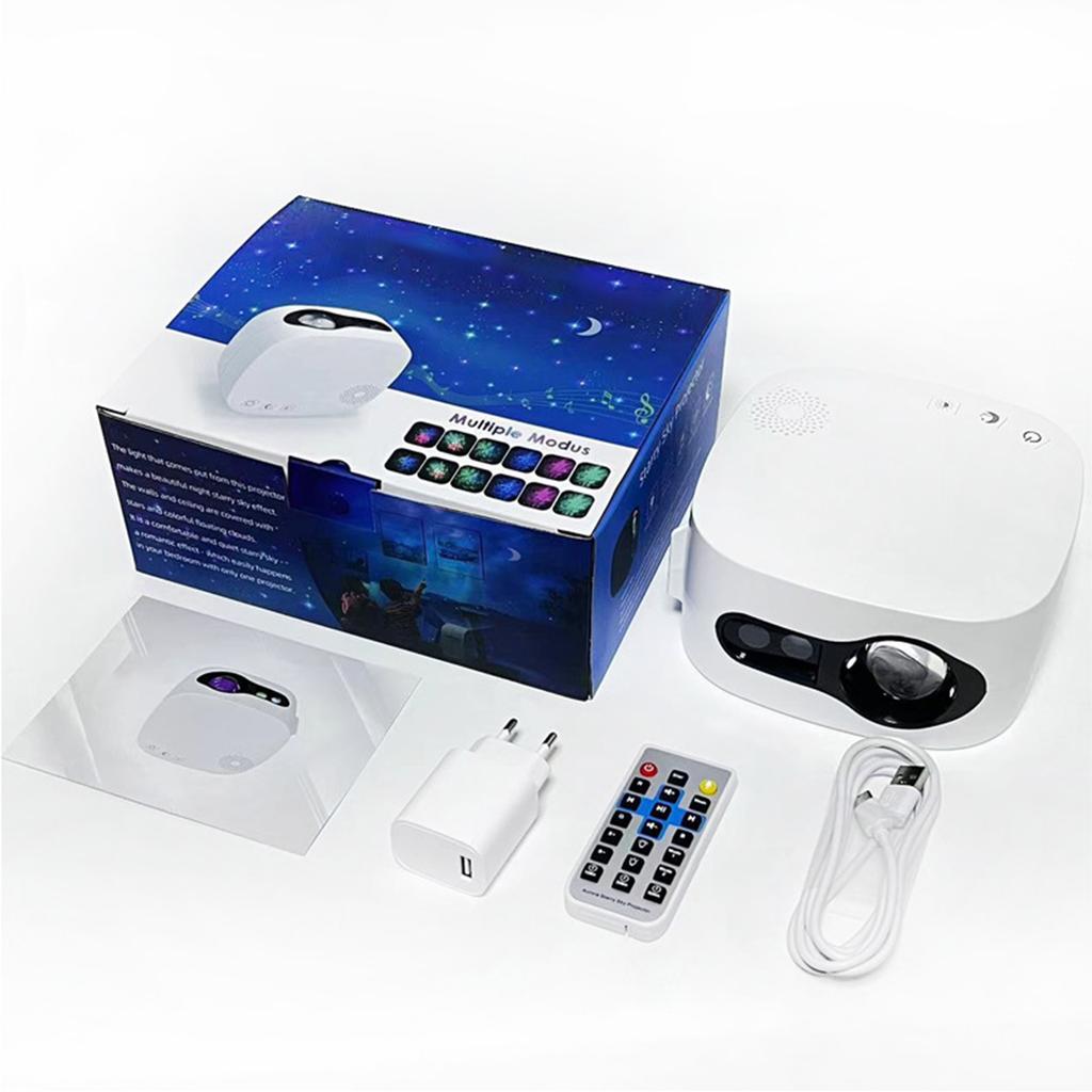Starry sky light Water ripple light Atmosphere light Colorful music projection Night light Shadow light Night light