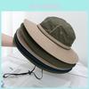 Outdoor Fishing Cap With Large Brim And Drawstring For Summer Sun Protection