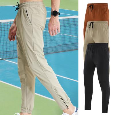 Summer Mens Jogger Pants Training Sportswear Male Fitness Tracksuit Pants Dry Fit Gym Sports Clothes Homme Go Hiking Activewear